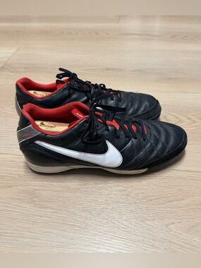 Nike Tiempo Natural IV LTR TF Soccer Turf Shoes Men’s 9.5